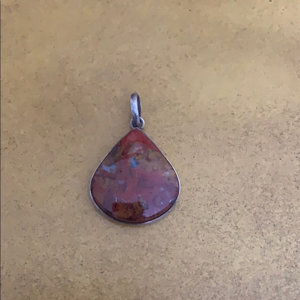 Raindrop Pendant in Sterling Silver